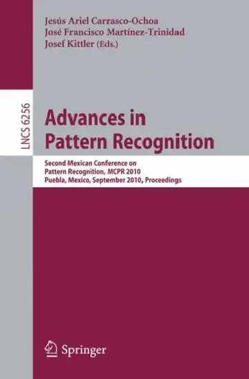 Cover of Advances in Pattern Recognition