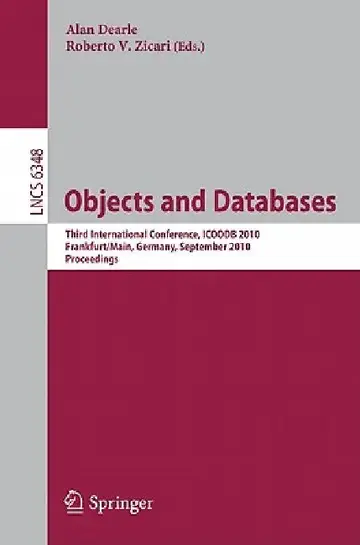 Cover of Objects and Databases