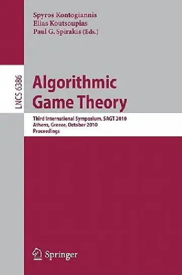 Cover of Algorithmic Game Theory