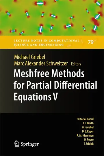 Cover of Meshfree Methods for Partial Differential Equations V