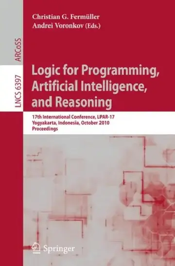 Cover of Logic for Programming, Artificial Intelligence, and Reasoning