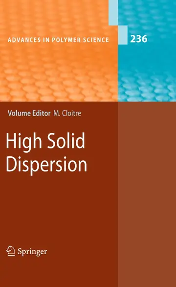 Cover of High Solid Dispersions