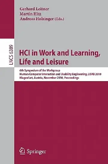 Cover of Hci in Work and Learning, Life and Leisure