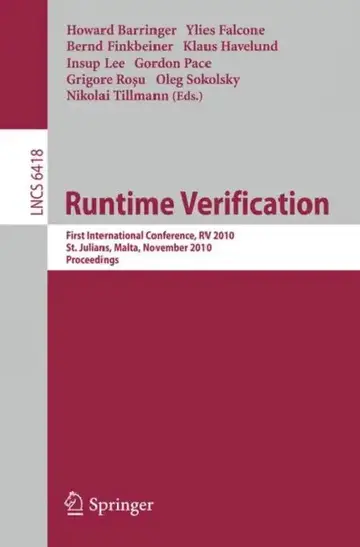 Cover of Runtime Verification