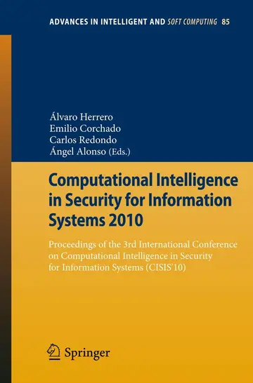 Cover of Computational Intelligence in Security for Information Systems 2010