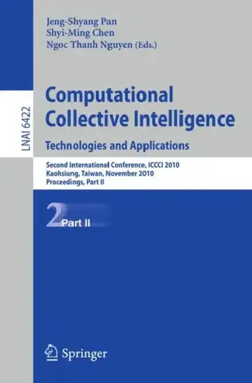 Cover of Computational Collective Intelligence. Technologies and Applications