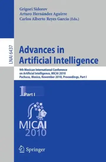 Cover of Advances in Artificial Intelligence