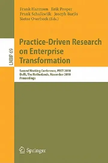 Cover of Practice-Driven Research on Enterprise Transformation