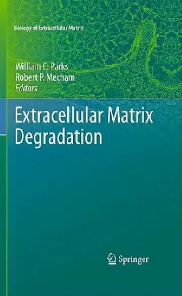 Cover of Extracellular Matrix Degradation