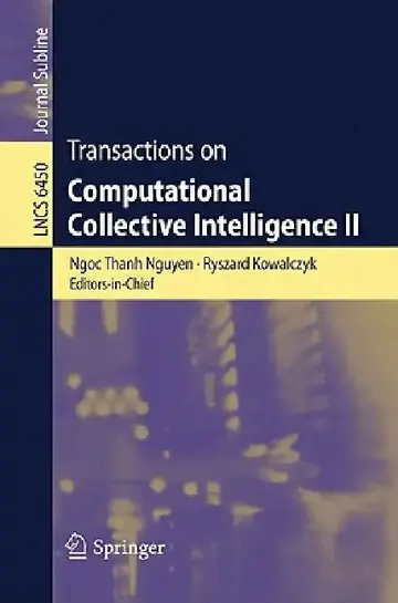 Cover of Transactions on Computational Collective Intelligence II
