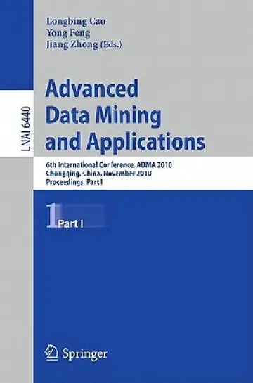 Cover of Advanced Data Mining and Applications