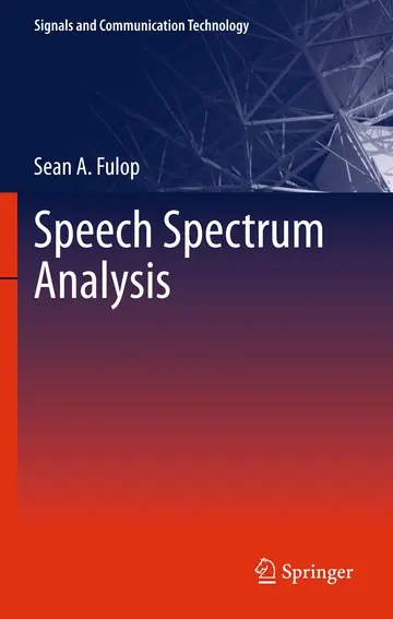 Cover of Speech Spectrum Analysis