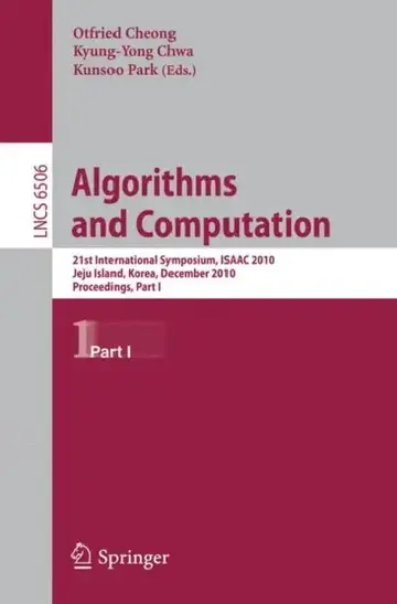 Cover of Algorithms and Computation