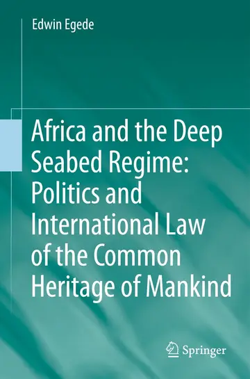 Cover of Africa and the Deep Seabed Regime