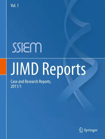 Cover of JIMD Reports - Case and Research Reports, 2011/1