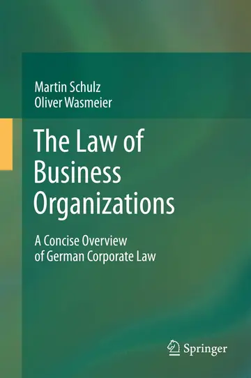 Cover of The Law of Business Organizations