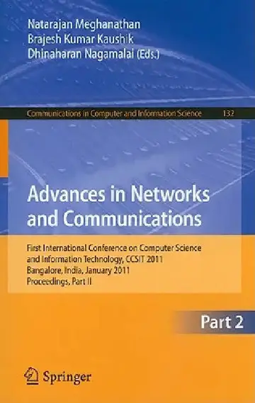 Cover of Advances in Networks and Communications, Part 2