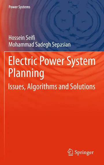 Cover of Electric Power System Planning Issues Algorithms and Solutions