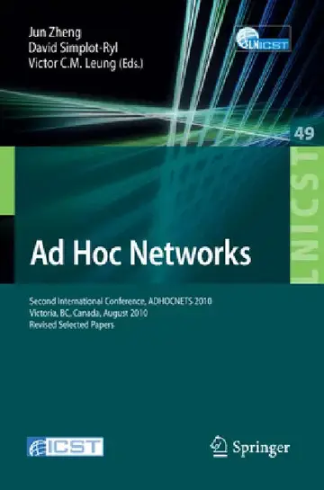 Cover of AD Hoc Networks