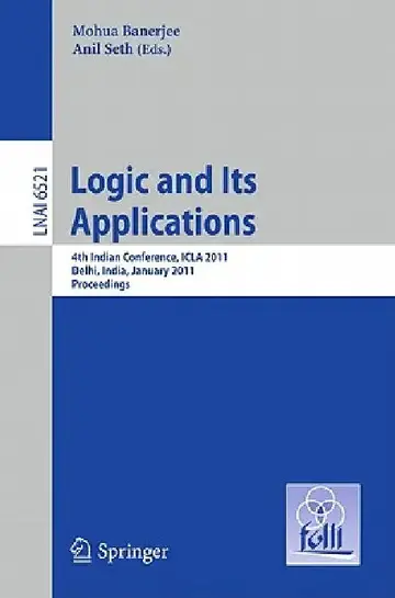 Cover of Logic and Its Applications