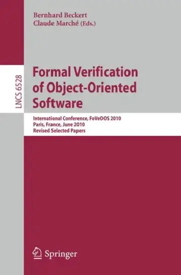 Cover of Formal Verification of Object-Oriented Software