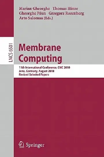 Cover of Membrane Computing