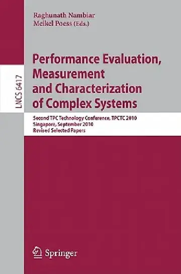 Cover of Performance Evaluation, Measurement and Characterization of Complex Systems