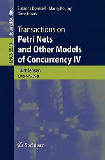 Cover of Transactions on Petri Nets and Other Models of Concurrency IV