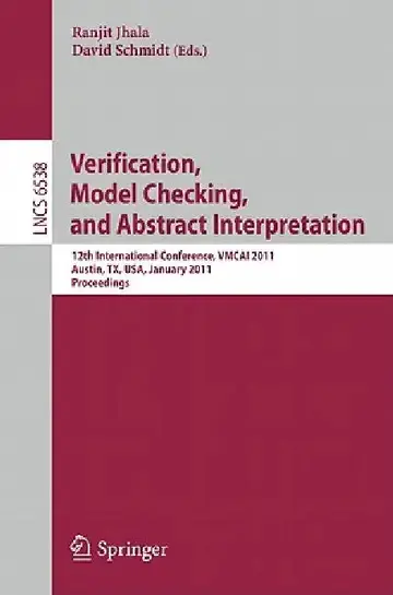 Cover of Verification, Model Checking, and Abstract Interpretation