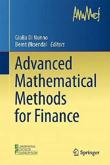 Cover of Advanced Mathematical Methods for Finance