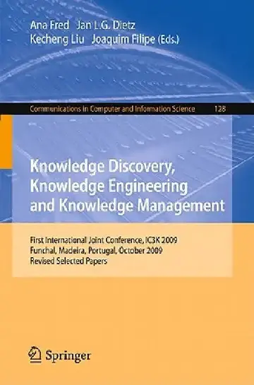Cover of Knowledge Discovery, Knowledge Engineering and Knowledge Management