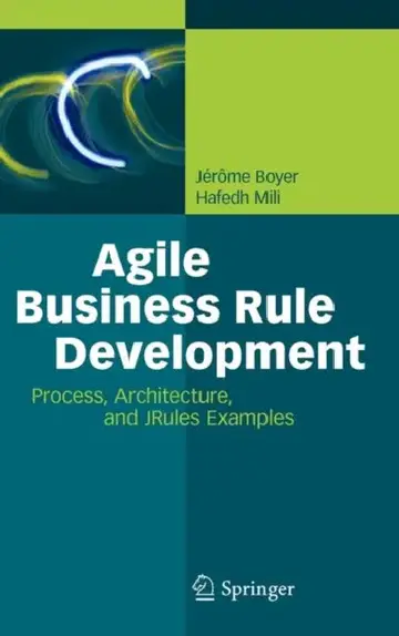 Cover of Agile Business Rule Development