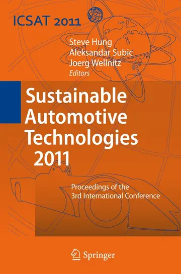 Cover of Sustainable Automotive Technologies 2011