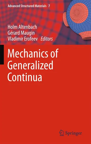 Cover of Mechanics of Generalized Continua