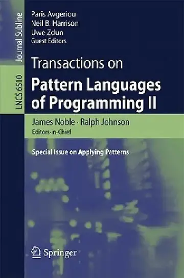 Cover of Transactions on Pattern Languages of Programming II
