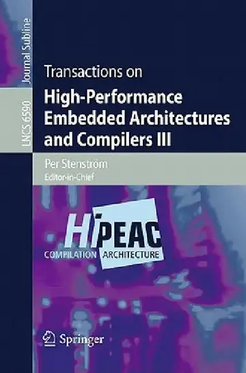 Cover of Transactions on High-Performance Embedded Architectures and Compilers III
