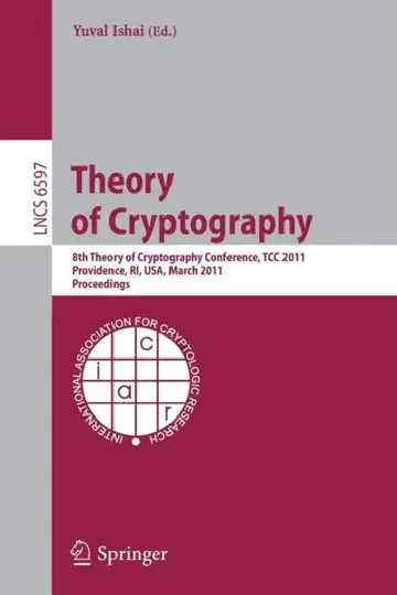 Cover of Theory of Cryptography