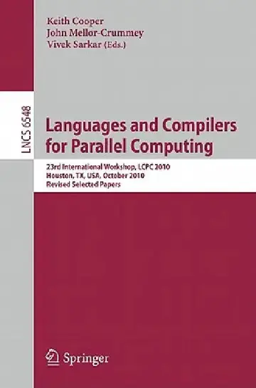 Cover of Languages and Compilers for Parallel Computing