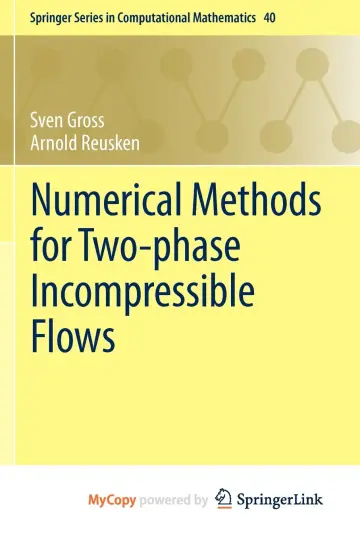 Cover of Numerical Methods for Two-phase Incompressible Flows