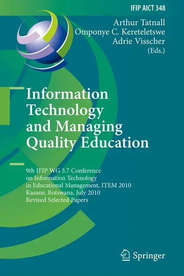 Cover of Information Technology and Managing Quality Education