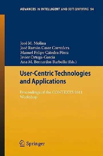 Cover of User-Centric Technologies and Applications