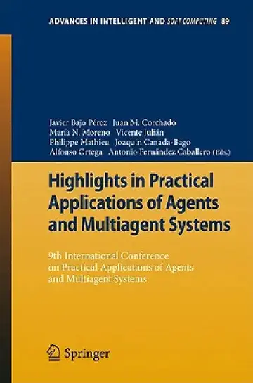Cover of Highlights in Practical Applications of Agents and Multiagent Systems