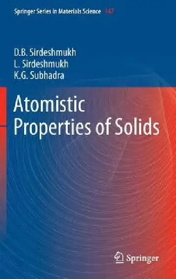 Cover of Atomistic Properties of Solids