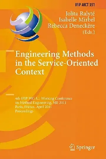 Cover of Engineering Methods in the Service-Oriented Context
