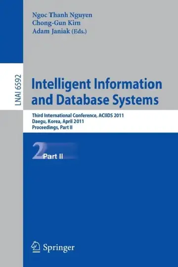 Cover of Intelligent Information and Database Systems