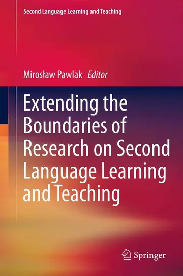 Cover of Extending the Boundaries of Research on Second Language Learning and Teaching