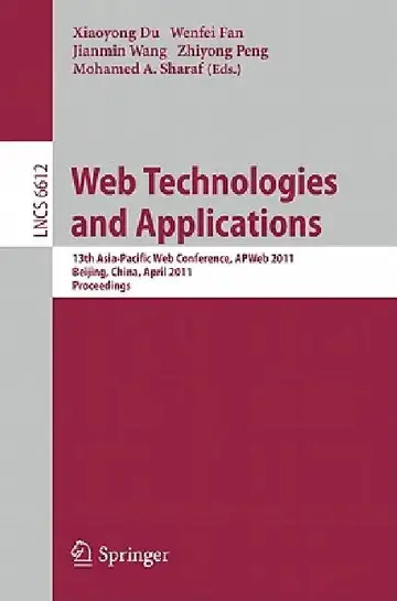 Cover of Web Technologies and Applications