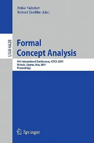 Cover of Formal Concept Analysis