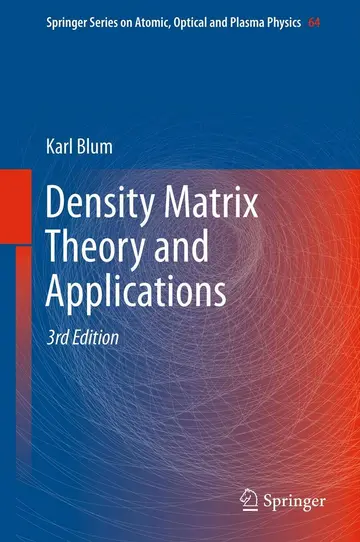Cover of Density Matrix Theory and Applications