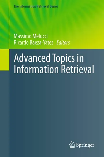 Cover of Advanced Topics in Information Retrieval